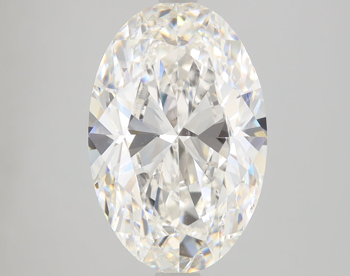 Oval Cut Diamond 3.5 Carat F Color VVS2 Clarity IGI 726518732