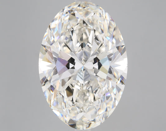 Oval Cut Diamond 10.17 Carat H Color VS1 Clarity IGI 602335853