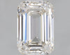 Emerald Cut Diamond 1.1 Carat H Color VS1 Clarity IGI 582370174