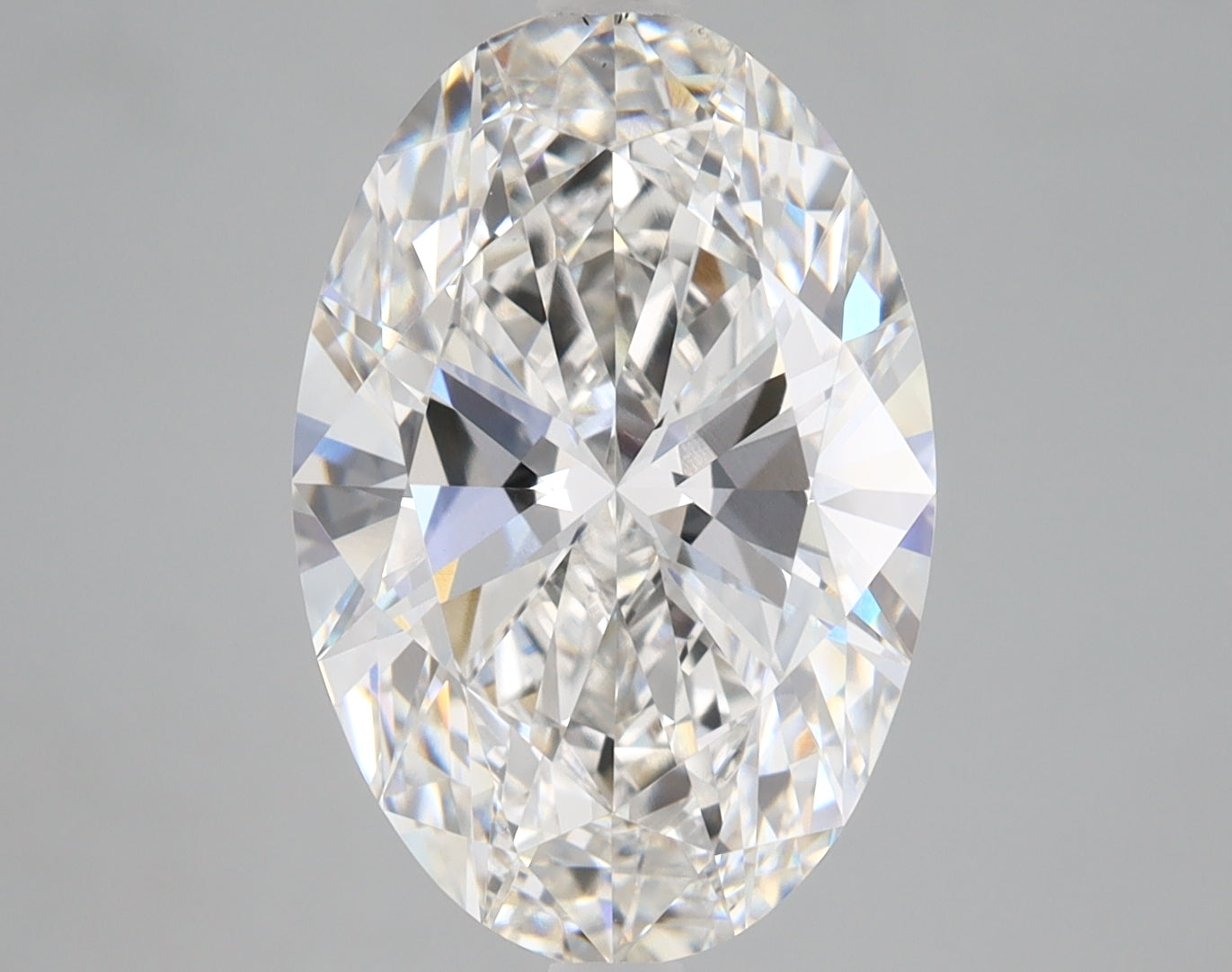 Oval Cut Diamond 4.69 Carat F Color VS1 Clarity IGI 604386279