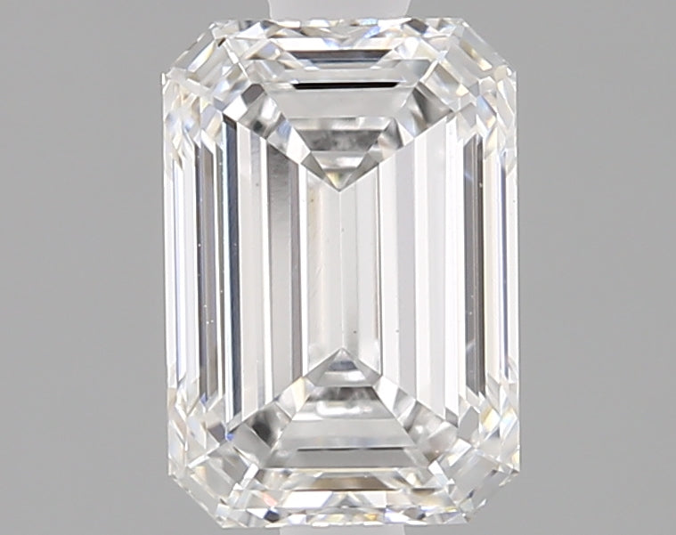 Emerald Cut Diamond 1.58 Carat E Color VS1 Clarity IGI 644447501