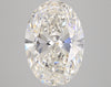 Oval Cut Diamond 6.09 Carat H Color VS1 Clarity IGI 602322041
