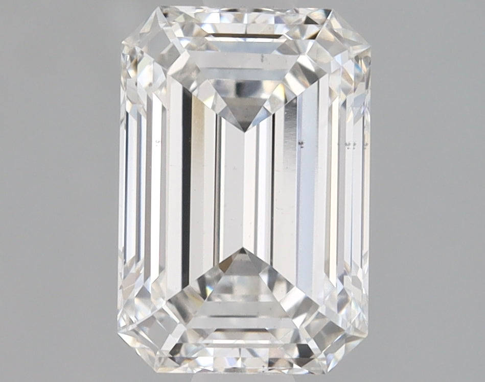 Emerald Cut Diamond 1.52 Carat E Color VS2 Clarity IGI 644447571