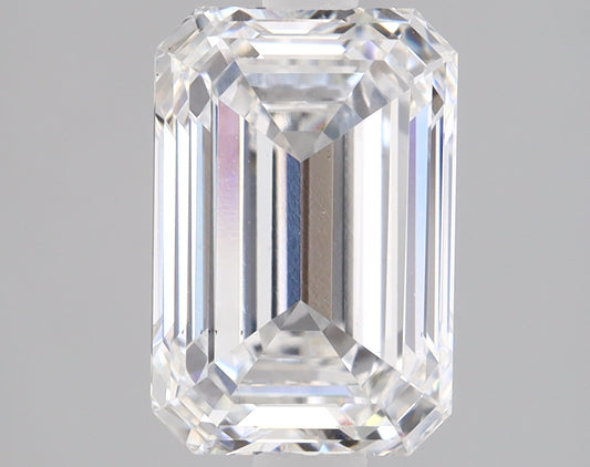 Emerald Cut Diamond 2.08 Carat D Color VS1 Clarity IGI 633428089
