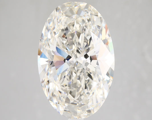 Oval Cut Diamond 4.39 Carat H Color VVS2 Clarity IGI 589386375