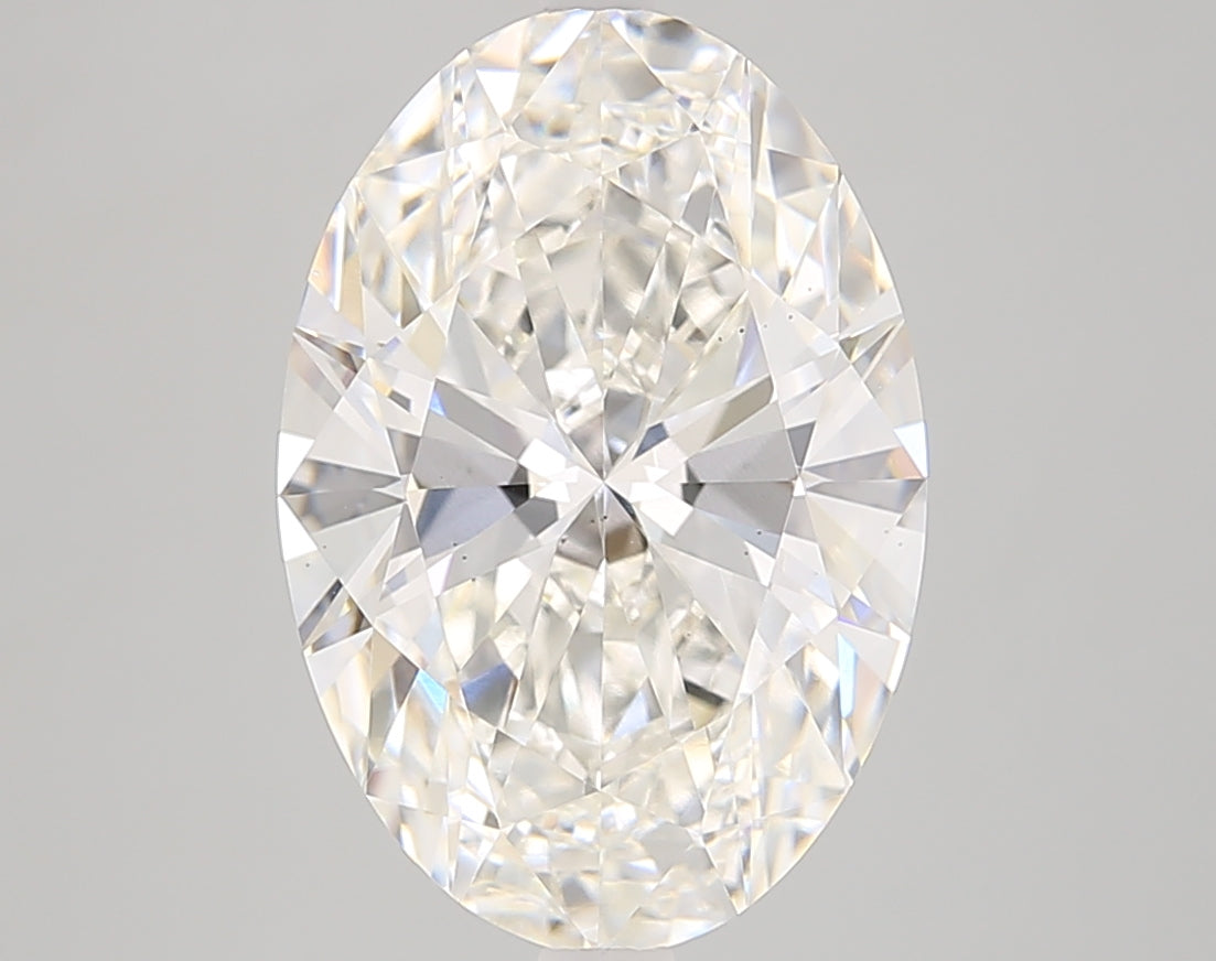 Oval Cut Diamond 5.26 Carat F Color VS2 Clarity IGI 587310436