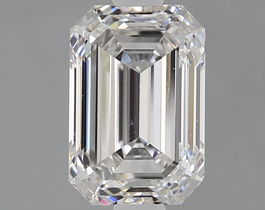 Emerald Cut Diamond 1.79 Carat E Color VVS2 Clarity IGI 644447488