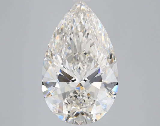 Pear Cut Diamond 5.04 Carat H Color VS1 Clarity IGI 589386398