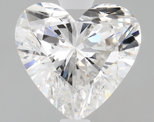 Heart Cut Diamond 1.11 Carat E Color VVS2 Clarity IGI 621486226
