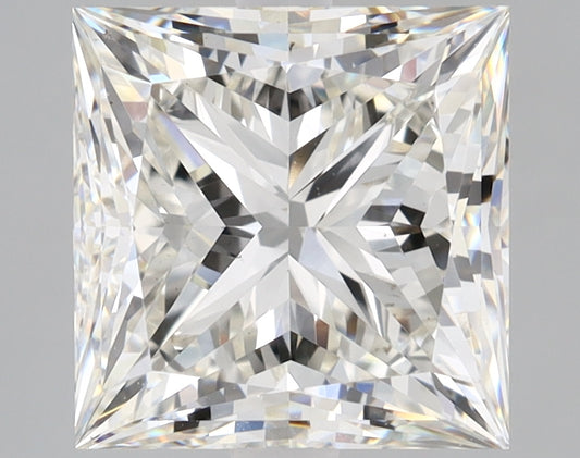 Princess Cut Diamond 4.14 Carat H Color VS1 Clarity IGI 593386089