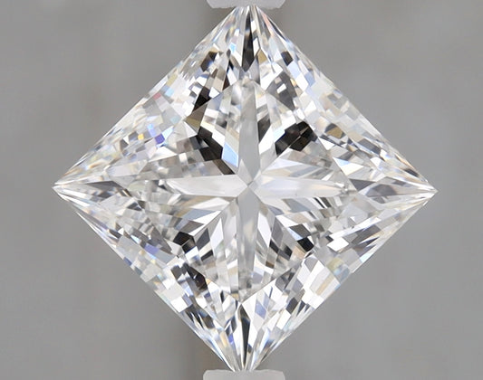 Princess Cut Diamond 2.06 Carat E Color VS1 Clarity IGI 647476702