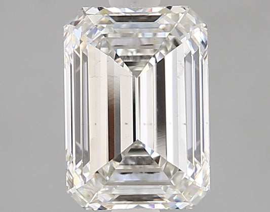 Emerald Cut Diamond 2.09 Carat G Color VS2 Clarity IGI 651499930
