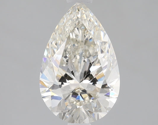 Pear Cut Diamond 1.53 Carat H Color SI1 Clarity IGI 591307816