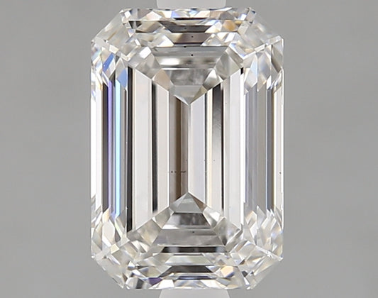 Emerald Cut Diamond 2.03 Carat F Color VS1 Clarity IGI 656478681
