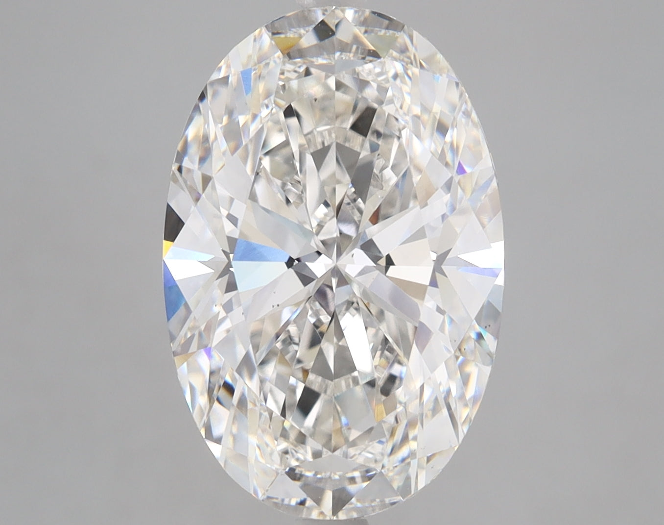 Oval Cut Diamond 5.3 Carat G Color VS2 Clarity IGI 604387491