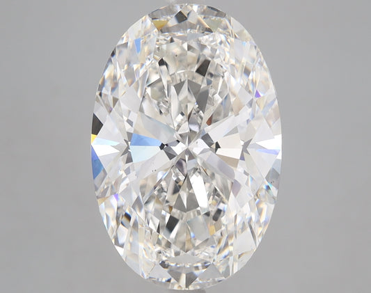 Oval Cut Diamond 5.3 Carat G Color VS2 Clarity IGI 604387491