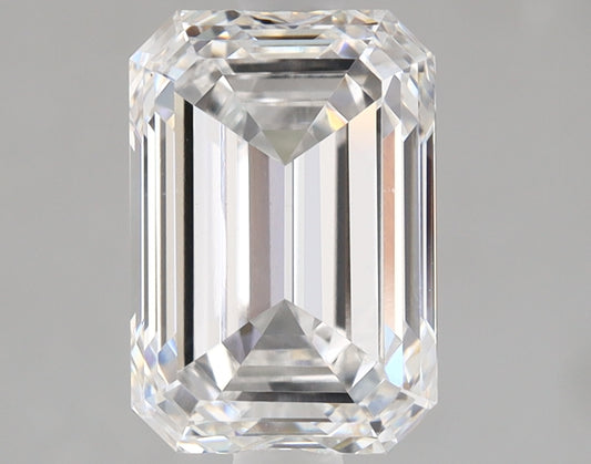 Emerald Cut Diamond 2.1 Carat D Color VVS2 Clarity IGI 656478540