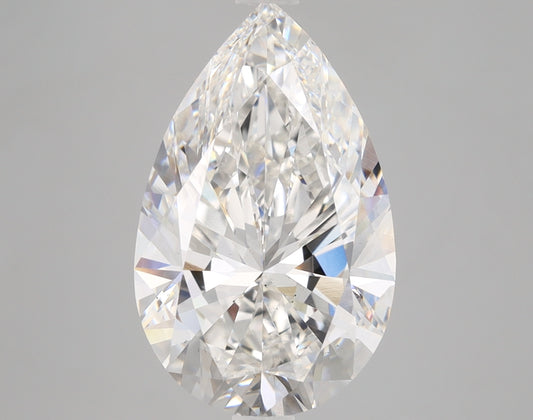 Pear Cut Diamond 5.0 Carat F Color VS2 Clarity IGI 600371915