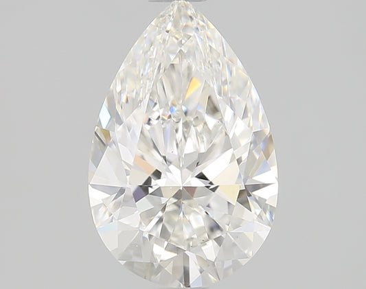 Pear Cut Diamond 1.42 Carat F Color VS1 Clarity IGI 546202789