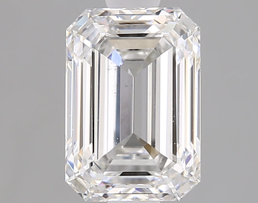 Emerald Cut Diamond 1.52 Carat E Color VS2 Clarity IGI 644447522