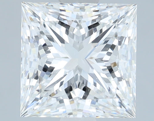 Princess Cut Diamond 1.54 Carat E Color VVS2 Clarity IGI 700561991