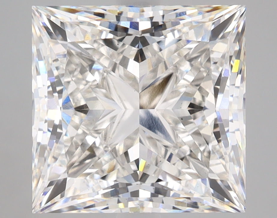 Princess Cut Diamond 5.71 Carat G Color VS2 Clarity IGI 607389482
