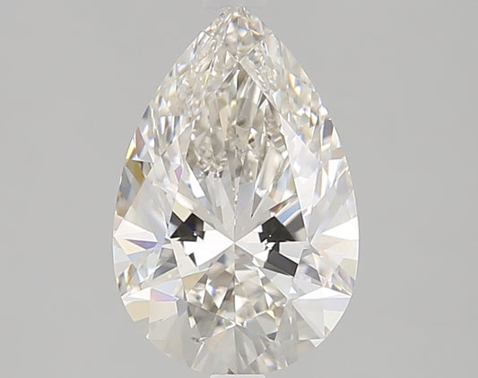 Pear Cut Diamond 2.05 Carat H Color VS1 Clarity IGI 591308110