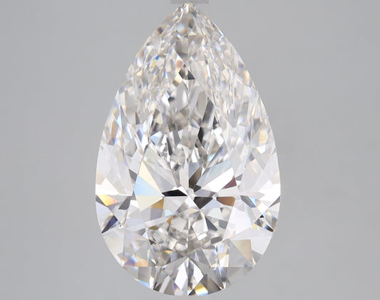 Pear Cut Diamond 4.19 Carat H Color VS1 Clarity IGI 594339752