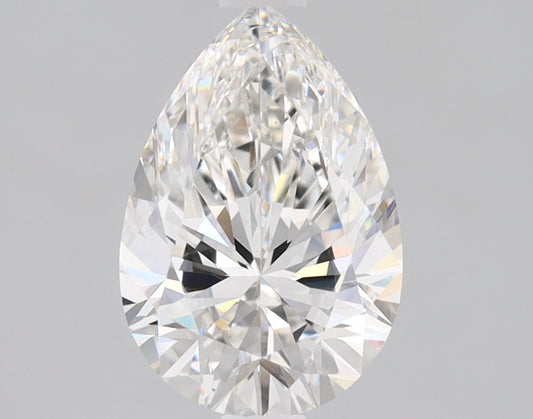 Pear Cut Diamond 1.37 Carat G Color VVS2 Clarity IGI 564367181