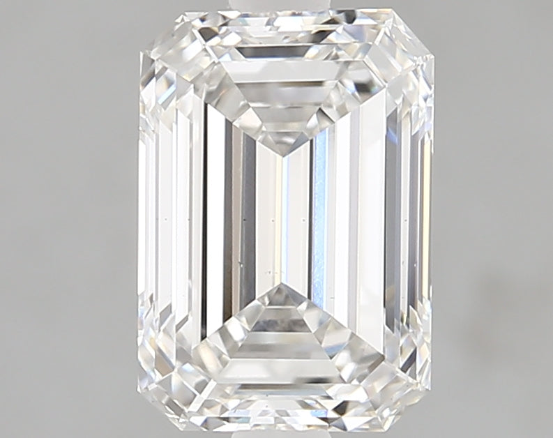 Emerald Cut Diamond 2.07 Carat F Color VS1 Clarity IGI 654420243