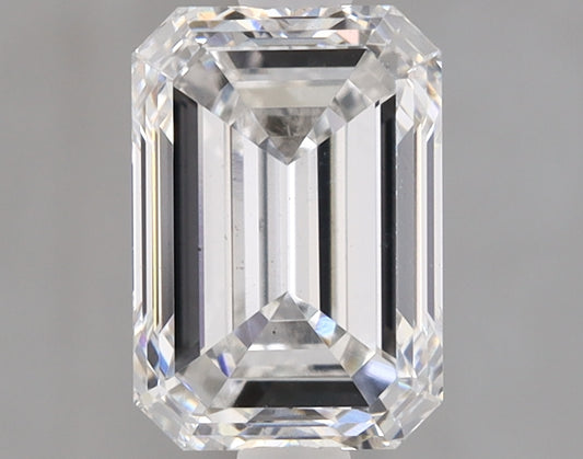 Emerald Cut Diamond 1.51 Carat E Color VS2 Clarity IGI 646474388