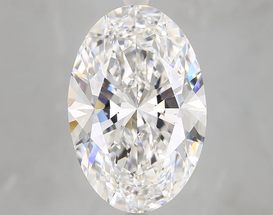 Oval Cut Diamond 10.08 Carat F Color VS1 Clarity IGI 652414016