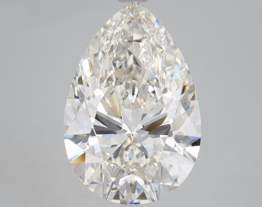 Pear Cut Diamond 4.64 Carat G Color VS1 Clarity IGI 610350258