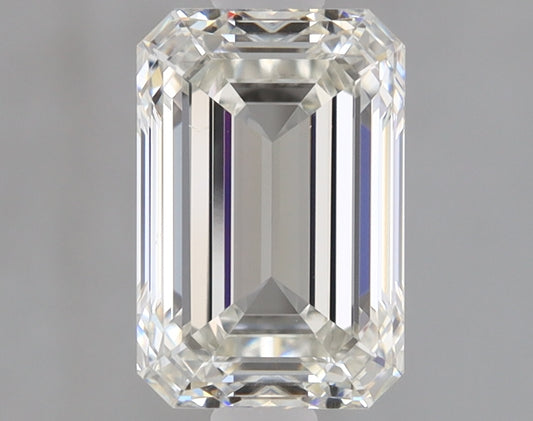 Emerald Cut Diamond 1.52 Carat G Color VS2 Clarity IGI 644447561