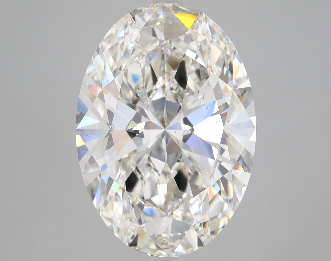 Oval Cut Diamond 5.65 Carat G Color VS2 Clarity IGI 603332621