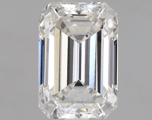 Emerald Cut Diamond 1.56 Carat F Color VS2 Clarity IGI 644447683