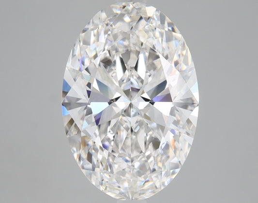 Oval Cut Diamond 4.26 Carat F Color VS1 Clarity IGI 605356688