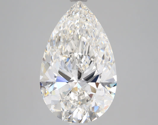 Pear Cut Diamond 4.04 Carat G Color VS1 Clarity IGI 595361568