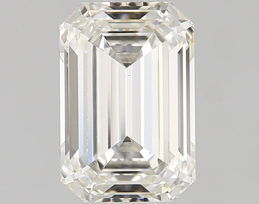 Emerald Cut Diamond 1.29 Carat H Color VS1 Clarity IGI 563202922