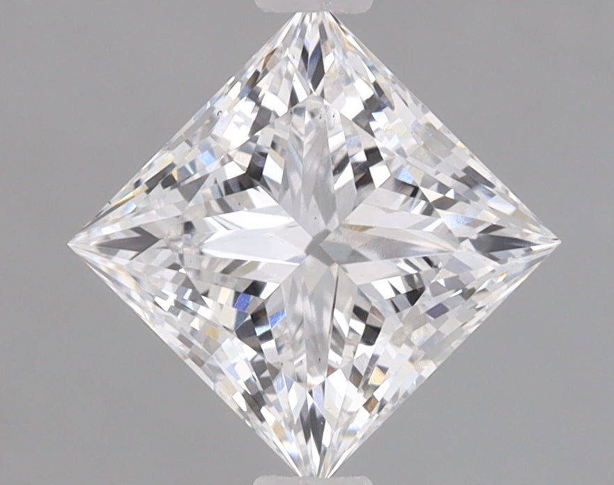 Princess Cut Diamond 1.29 Carat E Color VS1 Clarity IGI 640443144