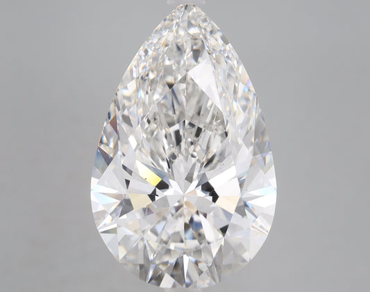 Pear Cut Diamond 8.09 Carat F Color VS1 Clarity IGI 603340610