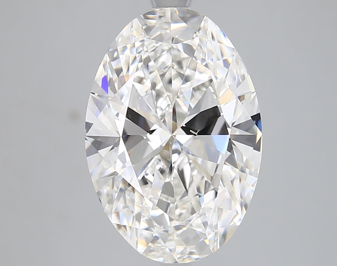 Oval Cut Diamond 5.01 Carat F Color VS1 Clarity IGI 687554806