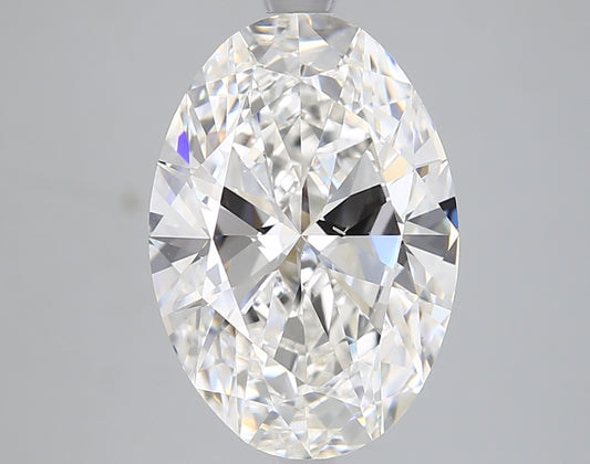 Oval Cut Diamond 5.01 Carat F Color VS1 Clarity IGI 687554806