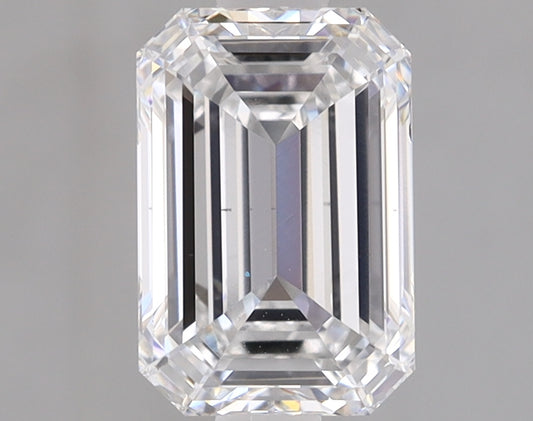 Emerald Cut Diamond 1.59 Carat D Color VS1 Clarity IGI 645443621