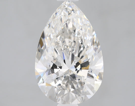 Pear Cut Diamond 1.56 Carat F Color VS1 Clarity IGI 570362212