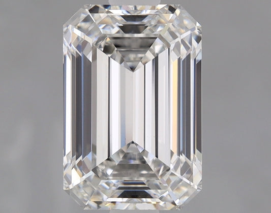 Emerald Cut Diamond 1.76 Carat F Color VVS2 Clarity IGI 649425189