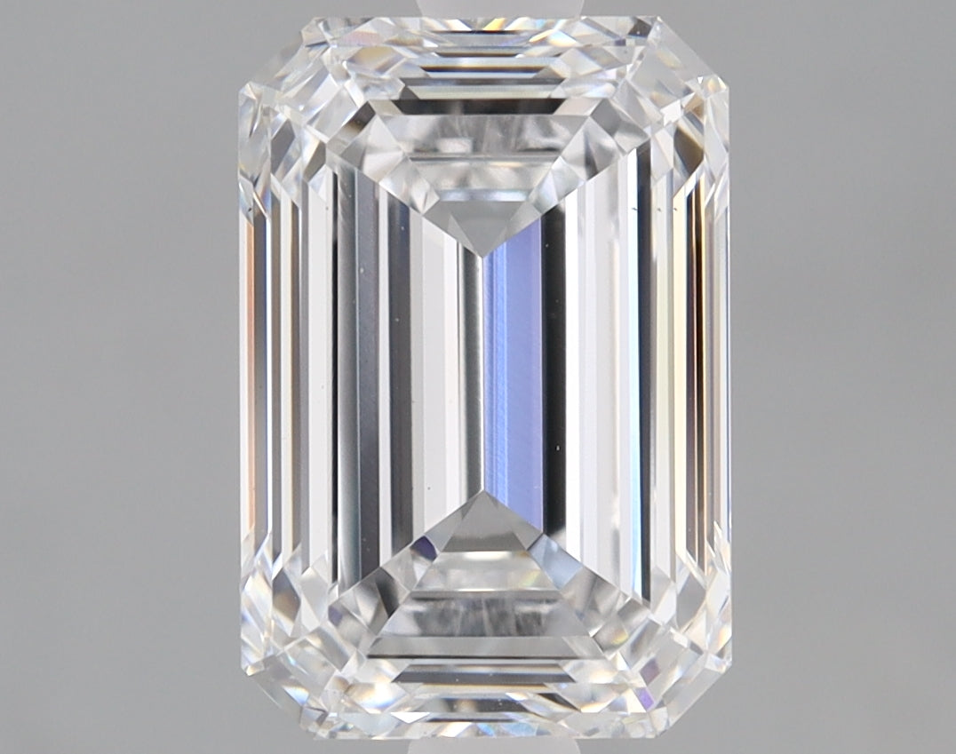 Emerald Cut Diamond 2.09 Carat D Color VS1 Clarity IGI 633428227