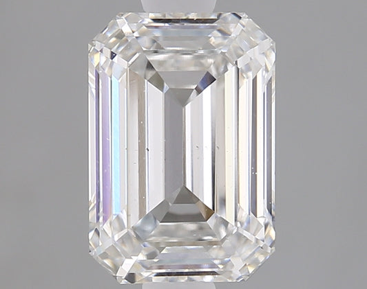 Emerald Cut Diamond 1.54 Carat E Color VS2 Clarity IGI 644447594