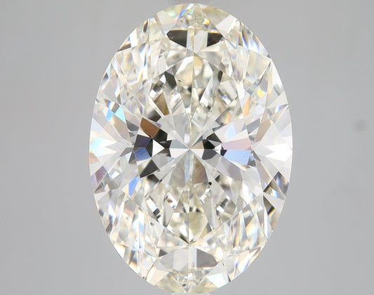 Oval Cut Diamond 4.74 Carat I Color VS2 Clarity IGI 589397424