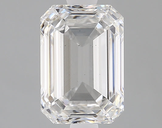 Emerald Cut Diamond 1.79 Carat E Color VS2 Clarity IGI 645435061